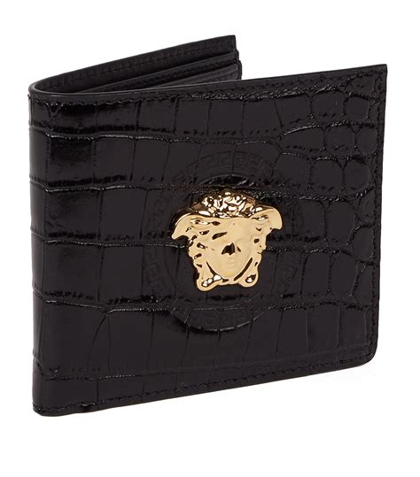 versace credit card mens wallet|Versace designer wallets for men.